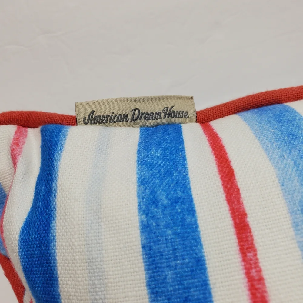 American Dream Home EUC snowman pillow